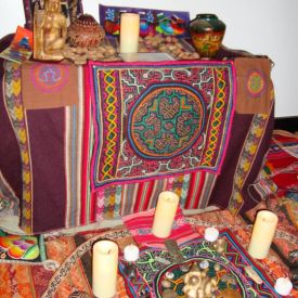 community-built-altar